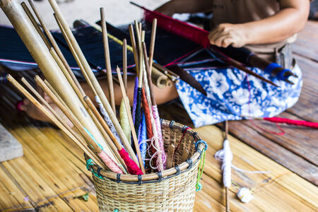 Equipment weaver karen.の写真素材