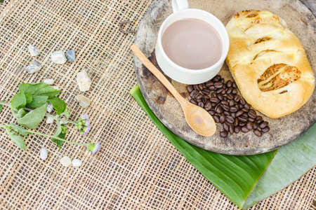 breakfast coffeeの写真素材