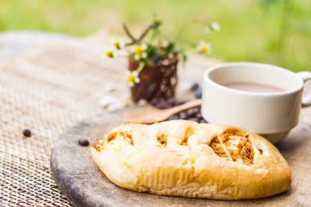 breakfast coffeeの写真素材