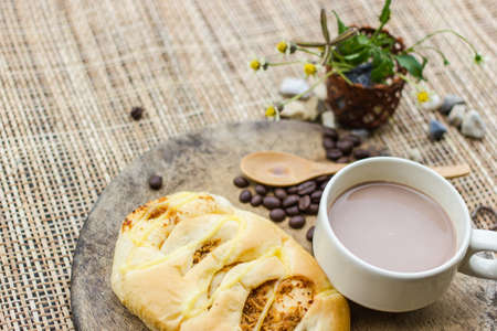 breakfast coffeeの写真素材