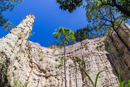 Wiang Haeng Grand Canyon in Chiangmai northern Thailand.の写真素材