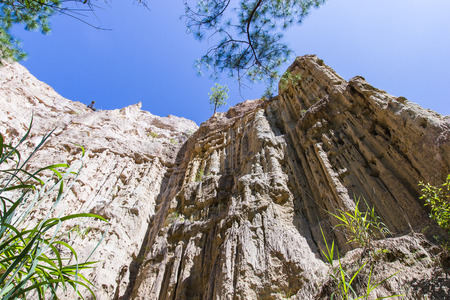 Wiang Haeng Grand Canyon in Chiangmai northern Thailand.の写真素材