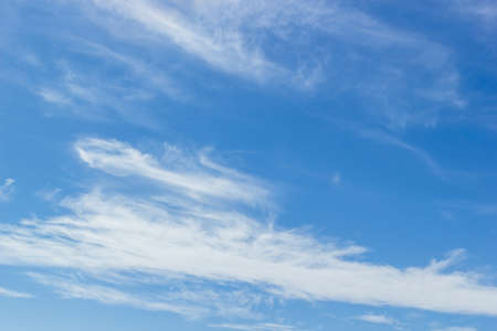 blue sky with cloudの写真素材