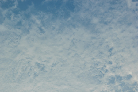 blue sky with cloudの写真素材