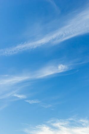 blue sky with cloudの写真素材
