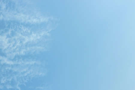 blue sky with cloudの写真素材
