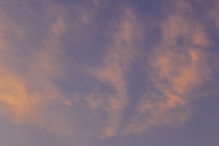 Bright orange and yellow colors sunset skyの写真素材