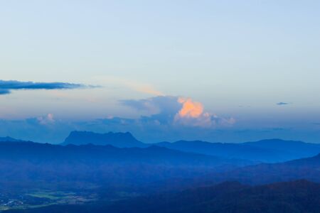mountain ,Doi Luang Chiang Dao at Chiang Mai, Thailand.の写真素材