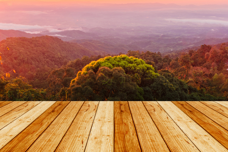 Sunrise over the Mountainsの写真素材
