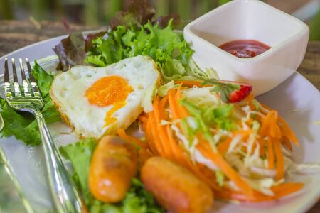 tasty breakfastの写真素材