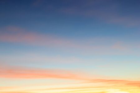 Color sky with clouds, backgroundの写真素材