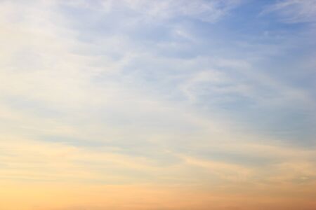 Color sky with clouds, backgroundの写真素材