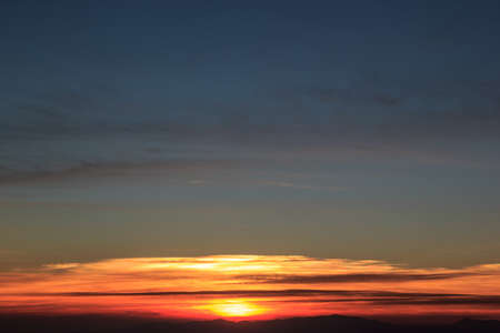 Color sky with clouds, backgroundの写真素材
