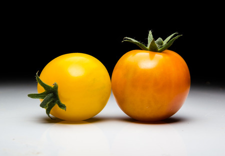Homegrown Red Fresh Tomatoの写真素材