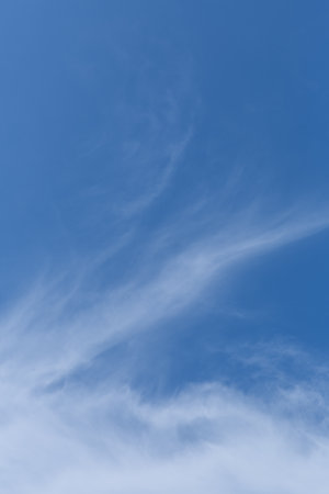 blue sky with clouds, Bright day, beautiful sky with white clouds.