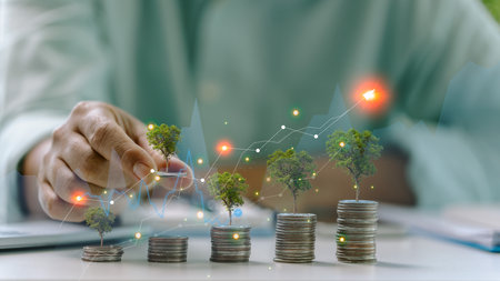 Green finance fosters business growth by channeling money and knowledge into eco-friendly energy...