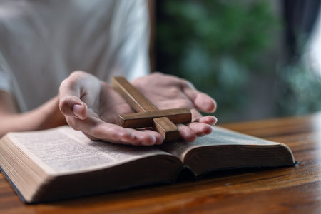 Man is faith in God and belief in Jesus Christ were strengthened through daily prayer and worship,...