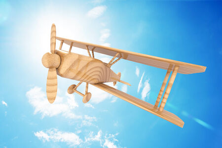 airplane toyの写真素材