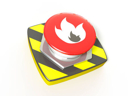 fire alert switchの写真素材