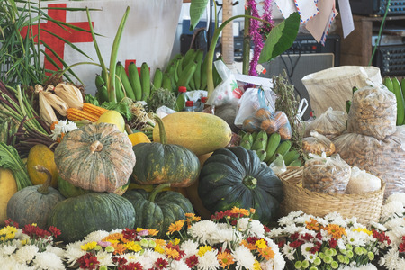 First Fruits and Vegetables from the First Havest in the Offering to God in the Tribal Local Church.