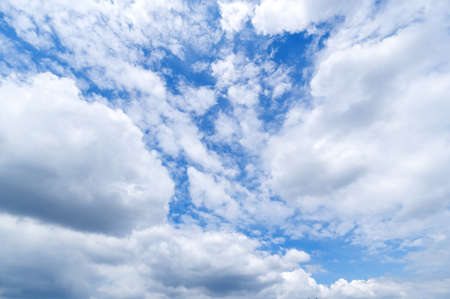 Beautiful Sky Outdoor with Cloudy in the Summer Season