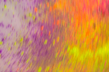 Capturing fast-moving color images using a long exposure Makes the image seen with speed and blur.
The concept of the image that complements the story of speed moving background, and color.の写真素材