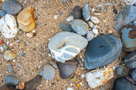 amazing to see on the beach is full of round rocks instead of sand. round rocks have beautiful...