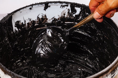 ink or paint for print on fabric tee shirts and other material. 
The ink used for print on black and white fabric and other material.The color has good adhesion to the surface, not easy to fall off.の写真素材