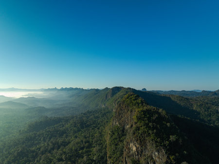 Aerial View The most beautiful waterfalls in Thailand.
Thi Lo Su Waterfall The Largest Waterfall in Thailand
Thi Lo Su Waterfall stands tall as a hidden gem within Umphang Wildlife Sanctuaryの写真素材