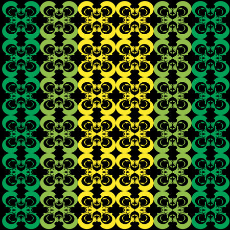 Seamless pattern with decorative elements. Can be used for wallpaper, pattern fills, web page background,surface texturesのイラスト素材