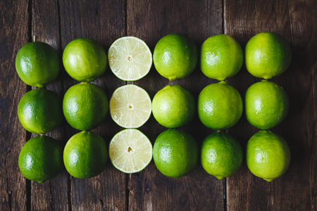 Fresh Green Lemons