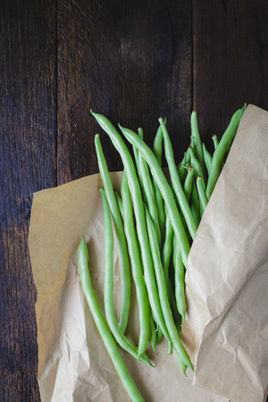 Fresh French Beansの写真素材