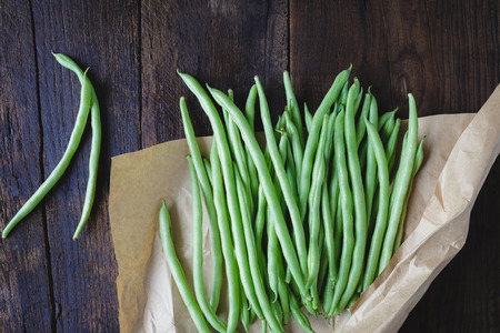 Fresh French Beansの写真素材