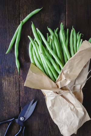 Fresh French Beansの写真素材