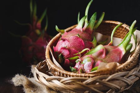 Fresh Dragonfruitsの写真素材