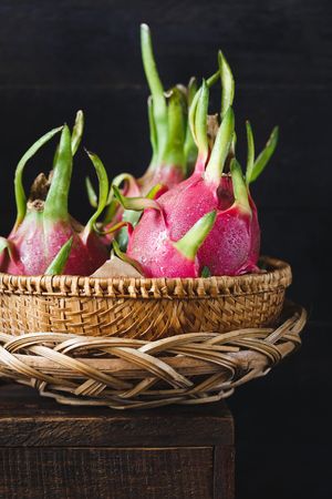 Fresh Dragonfruitsの写真素材