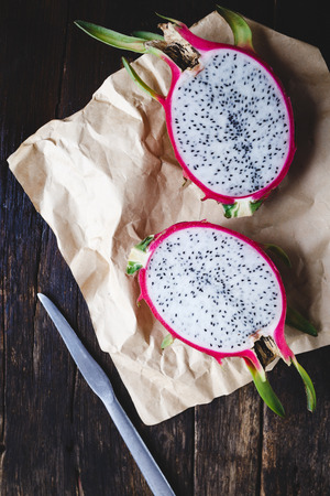 Fresh Dragonfruitsの写真素材