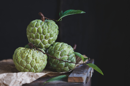 Custard Apples from Vietnamの写真素材