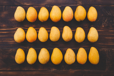 Little mangoes from Vietnamの写真素材