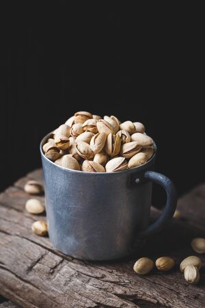 Pistachio nutsの写真素材