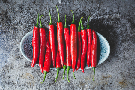 Red chilliesの写真素材