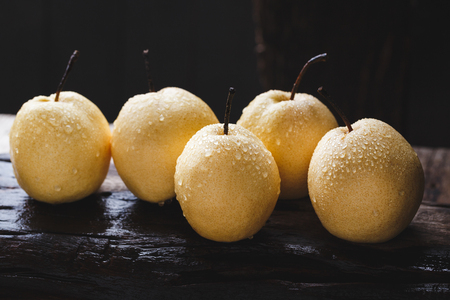 Fresh Asian Pearsの写真素材