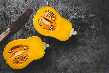 Butternut pumpkin slices