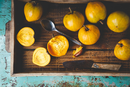 Lucuma fruits-Eggfruitsの写真素材