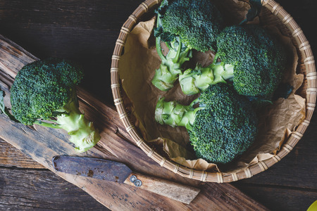 Fresh broccolisの写真素材