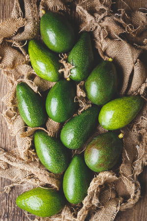 Fresh Green Avocadosの写真素材