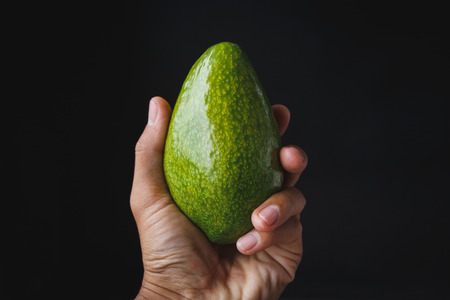 Fresh Green Avocadosの写真素材