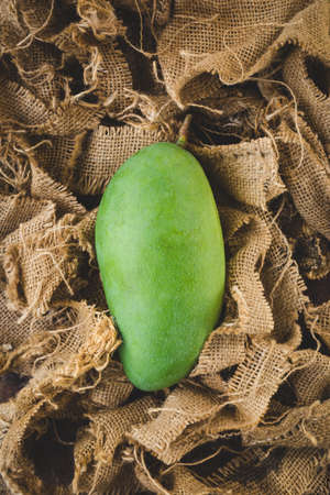 Big green mango- Healthy fruitの写真素材