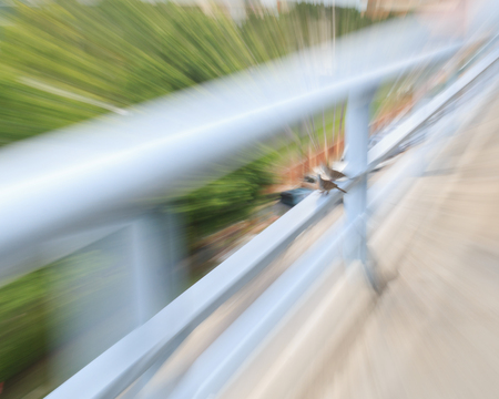 Two little Dove living , Making Motion Blurの写真素材