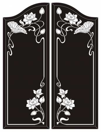 frame mirrorのイラスト素材